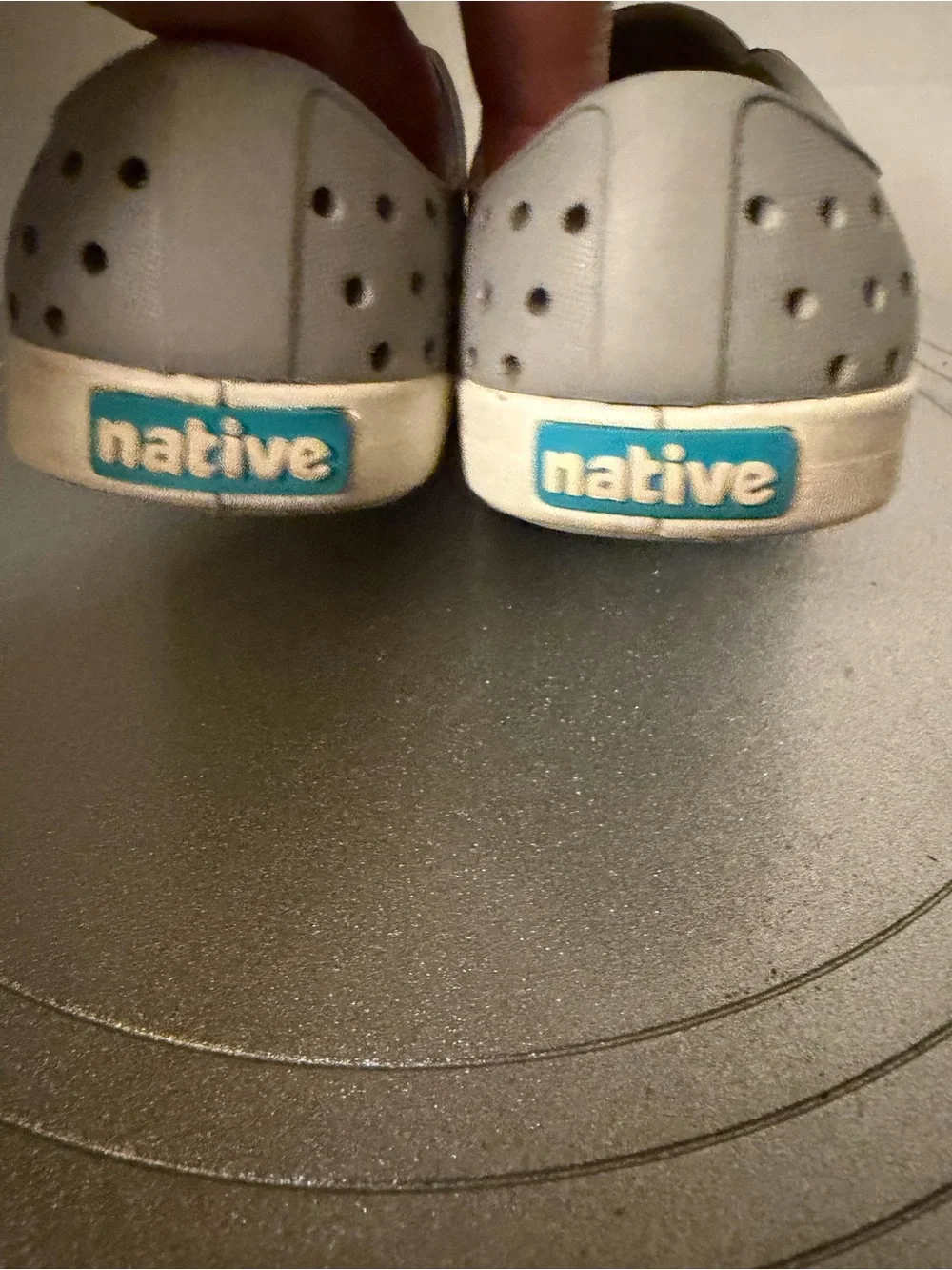 Native Shoes Jefferson Water Shoes In Grey Sz C 6 Kids
